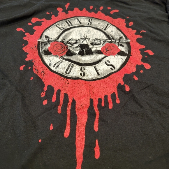 Guns N Roses 2021 Tour Official Merch Graphic Tee Long Sleeve Drip Graphic XXL - Picture 5 of 12